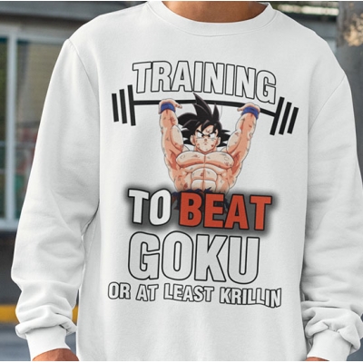 BLUZA TRAINING TO BEAT GOKU